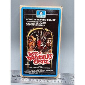 VHS Blood Of Dracula’s Castle